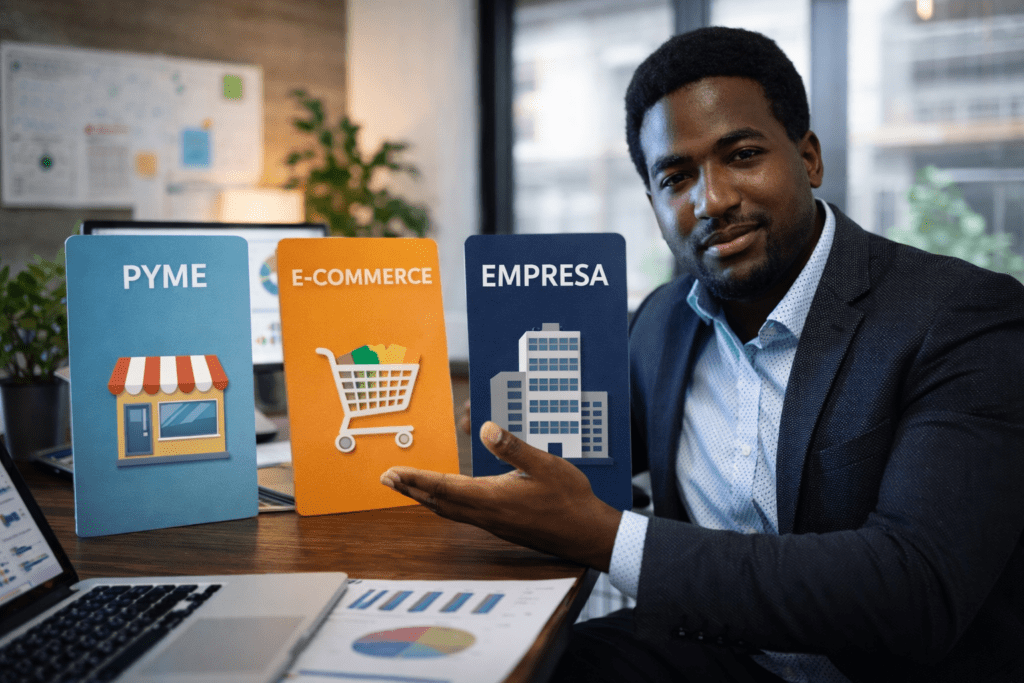 Agencia de Facebook Ads para pymes, ecommerce y empresas Consultor de Facebook Ads mostrando qué tipo de empresas pueden beneficiarse de una agencia