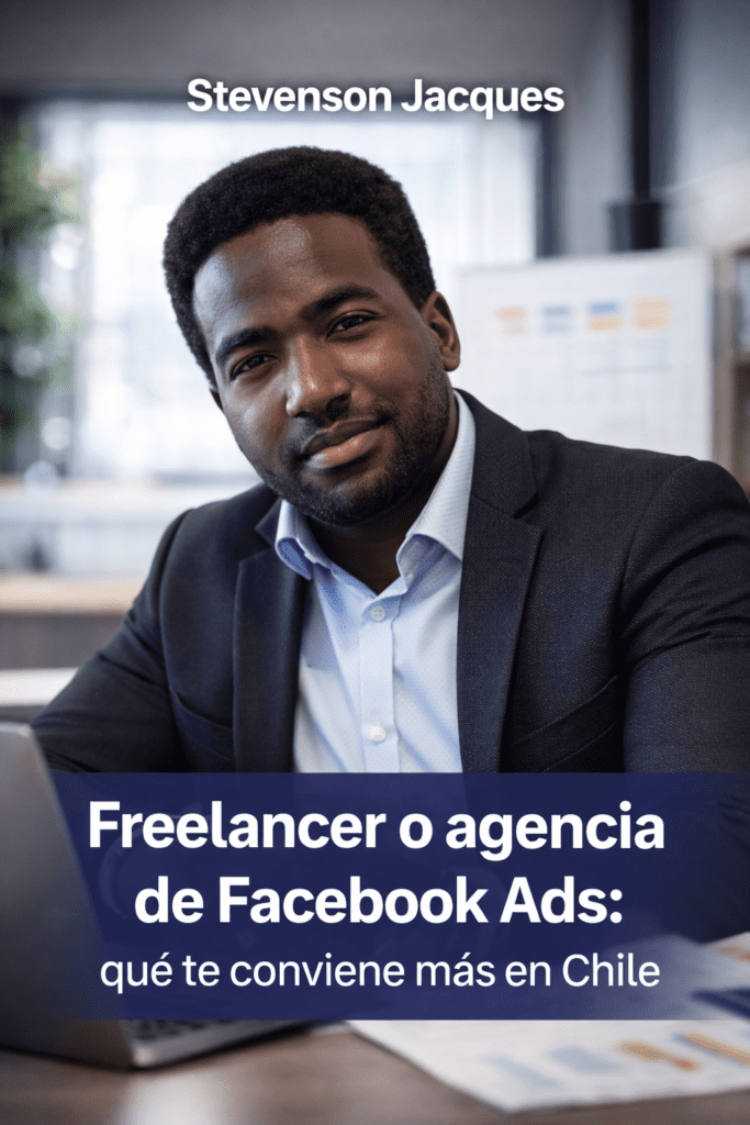 Stevenson Jacques en portada sobre freelancer o agencia de Facebook Ads en Chile