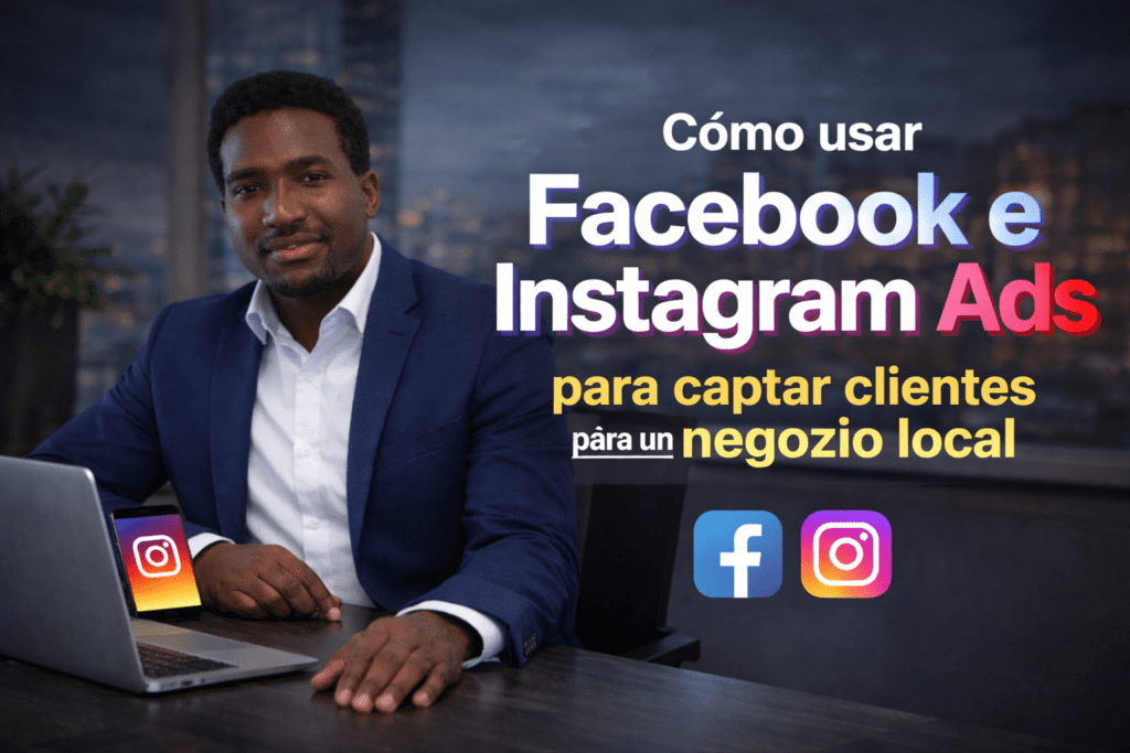 Stevenson Jacques, experto en Meta Ads, en portada sobre cómo usar Facebook e Instagram Ads para captar clientes para un negocio local